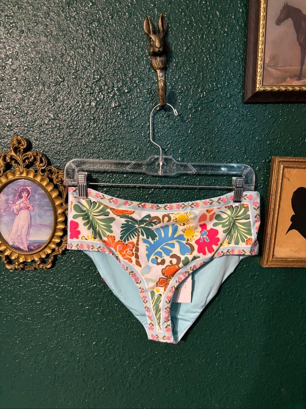 Beach Riot High Rise Marcella Swim Bottoms Sz Large NWT